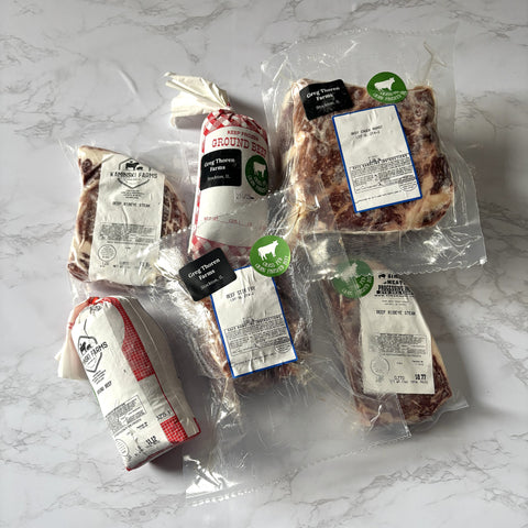 Grass Fed Grain Finished Beef - Local Pastures