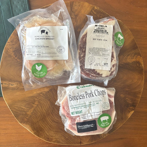 Beef, Chicken, & Pork - Local Pastures