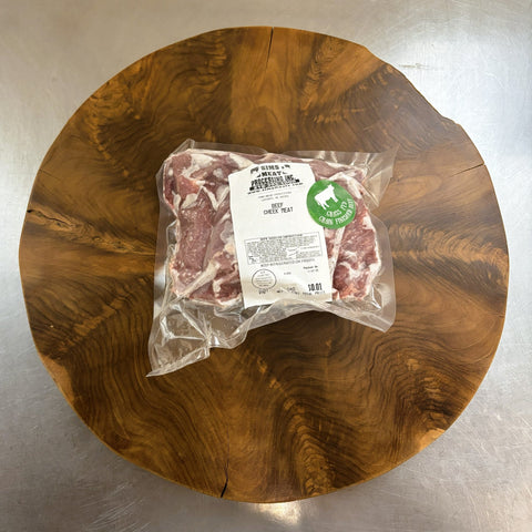 Grass Fed Grain Finished, Beef Cheeks - Local Pastures