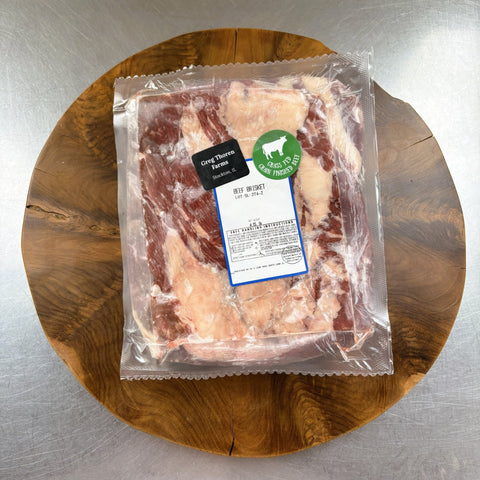 Grass Fed Grain Finished, Brisket (Whole) - Local Pastures
