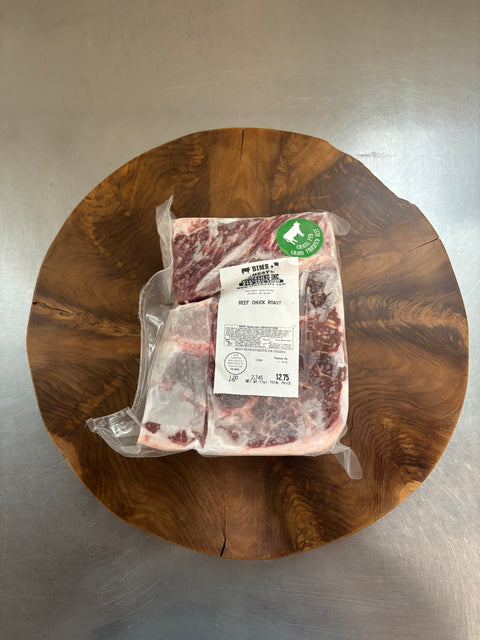 Grass Fed Grain Finished, Chuck Roast (Boneless)