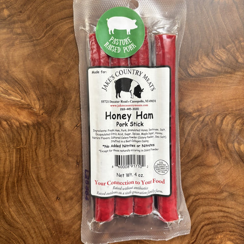 Honey Ham Pork Sticks - Local Pastures