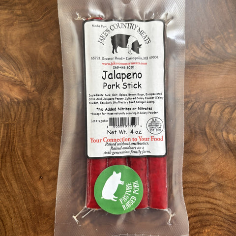 Jalapeno Pork Sticks - Local Pastures