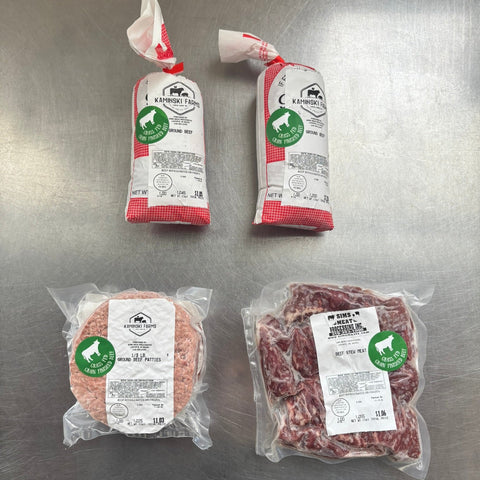 Grass Fed Grain Finished, Beef Eighth (1/8) - Local Pastures