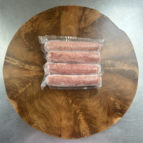 Grass Fed Grain Finished, Beef Brat (Regular)