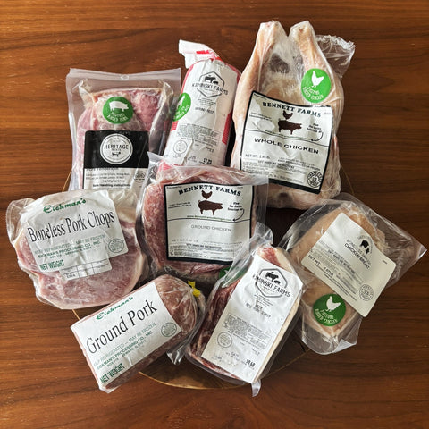 Beef, Chicken, & Pork - Local Pastures