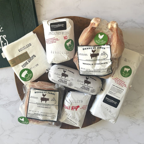 Beef, Chicken, & Pork - Local Pastures