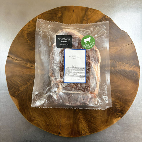 Grass Fed Grain Finished, Top Sirloin Steak (Boneless) - Local Pastures